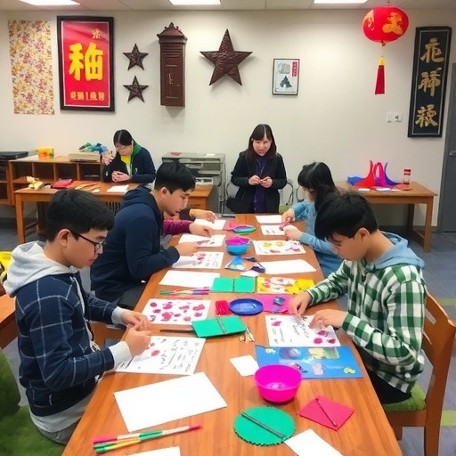 大划街道文化活动中心开展青少年非遗主题课外实践活动