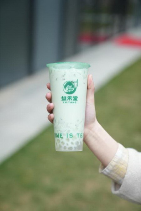 销量破亿！正宗薄荷奶绿，认准益禾堂