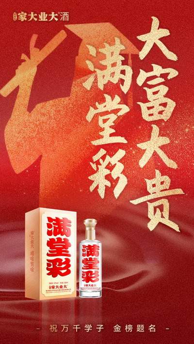 致2024高考生与家长：金榜题名好运来，家大业大满堂彩！