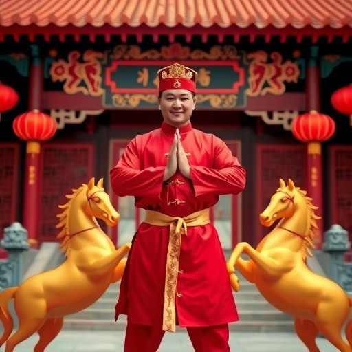 【金马贺岁】张氏大洪拳代表性传承人张世宏向全国人民拜年
