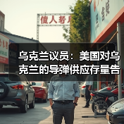 乌克兰议员：美国对乌克兰的导弹供应存量告急