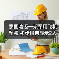 泰国清迈一架军用飞机坠毁 初步报告显示2人死亡