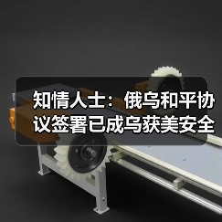 知情人士：俄乌和平协议签署已成乌获美安全保障先决条件