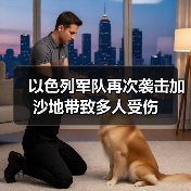以色列军队再次袭击加沙地带致多人受伤