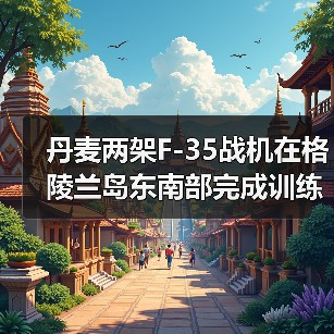 丹麦两架F-35战机在格陵兰岛东南部完成训练演习