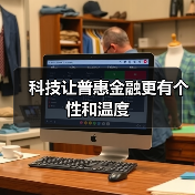 科技让普惠金融更有个性和温度