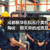 成都新华医院医疗美容陶俊：朝天鼻的成因及改善方法