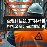 金融科技新规下持牌机构怎么变：破禁锢走独立之路