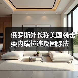 俄罗斯外长称美国袭击委内瑞拉违反国际法