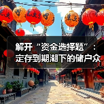 解开“资金选择题”：定存到期潮下的储户众生相