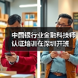 中国银行业金融科技师认证培训在深圳开班