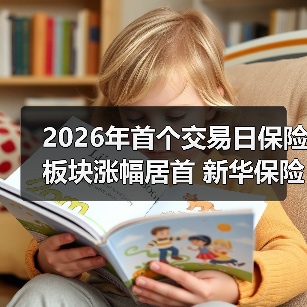 2026年首个交易日保险板块涨幅居首 新华保险、中国太保股价创新高 　　