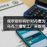 俄罗斯称将针对丹麦为乌克兰建军工厂采取措施