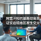 阿富汗和巴基斯坦官员证实边境地区发生交火
