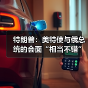 特朗普：美特使与俄总统的会面“相当不错”