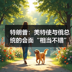特朗普：美特使与俄总统的会面“相当不错”