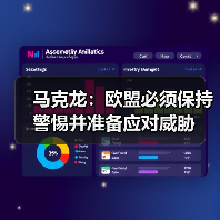 马克龙：欧盟必须保持警惕并准备应对威胁