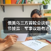 俄美乌三方首轮会谈细节披露：军事议题有进展 领土问题无共识