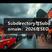 Subdirectory与Subdomain：2026年SEO结构全攻略
