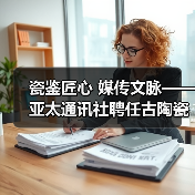 瓷鉴匠心 媒传文脉——亚太通讯社聘任古陶瓷专家鄢宏如为特约鉴宝专家