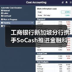 工商银行新加坡分行携手SoCash推进金融科技创新