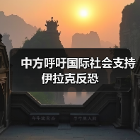 中方呼吁国际社会支持伊拉克反恐