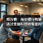 郑万春：商业银行有望通过金融科技转型重构竞争优势