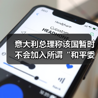 意大利总理称该国暂时不会加入所谓“和平委员会”