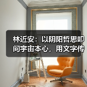 林近安：以阴阳哲思叩问宇宙本心，用文字传递生命规律