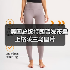 美国总统特朗普发布登上格陵兰岛图片