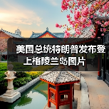 美国总统特朗普发布登上格陵兰岛图片