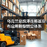 乌克兰总统泽连斯基宣布启用新型防空体系