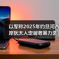 以军称2025年约旦河西岸犹太人定居者暴力袭击事件激增