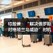 特朗普：“解决俄罗斯对格陵兰岛威胁”时机已到