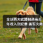 全球百大武器制造商去年收入创纪录 美军火商收入占比过半
