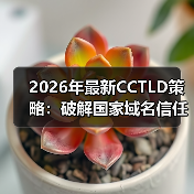 2026年最新CCTLD策略:破解国家域名信任密码的秘密 2026年最新CCTLD策略:破解国家域名信任密码的秘密