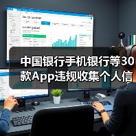 中国银行手机银行等30款App违规收集个人信息被通报