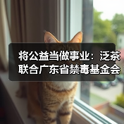 将公益当做事业：泛茶联合广东省禁毒基金会推出“泛茶龙珠”