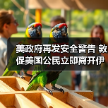 美政府再发安全警告 敦促美国公民立即离开伊朗