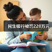 民生银行被罚220万元