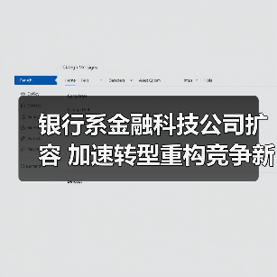 银行系金融科技公司扩容 加速转型重构竞争新优势