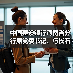 中国建设银行河南省分行原党委书记、行长石永拴涉嫌严重违纪违法被查