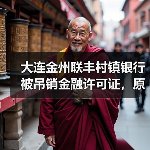 大连金州联丰村镇银行被吊销金融许可证，原董事长、行长被终身禁业