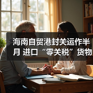 海南自贸港封关运作半月 进口“零关税”货物达4.2亿元 海南自贸港封关运作半月 进口“零关税”货物达4.2亿元
