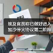 埃及官员称已做好进入加沙停火协议第二阶段的准备工作 埃及官员称已做好进入加沙停火协议第二阶段的准备工作