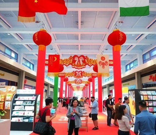 在第四届消博会感受中外文化“双向奔赴”