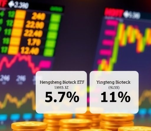 恒生生物科技ETF(159615.SZ)涨5.77%，映恩生物涨11%