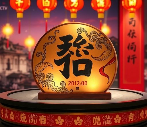 连续11年！杭州“双国遗”朱炳仁父子作品再登央视除夕主播台