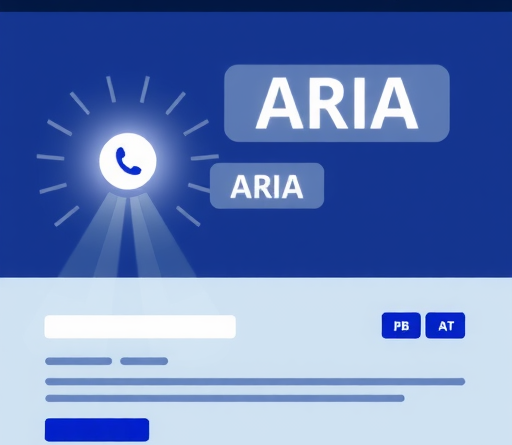 如何高效实施ARIA标签确保屏幕阅读器无障碍访问？
