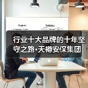 行业十大品牌的十年坚守之路·天樽安保集团
